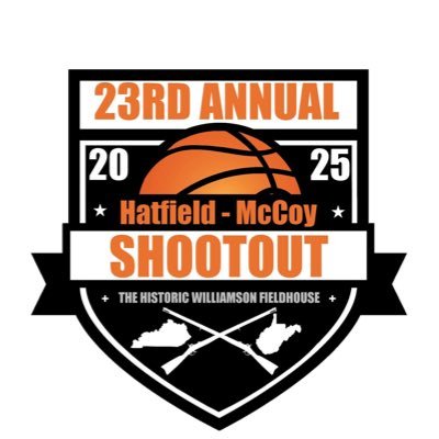 HMShootout's profile picture. Annual showcase of high school hoops in “Hatfield-McCoy Country” at the Historic Williamson Field House in Williamson, WV| February 7-8 2025| 🏀#HMShootout