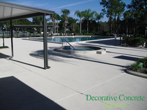 Decorative Concrete Experts in Orlando is your premier source for decorative concrete work including concrete restoration, spray texture, & stamped concrete.