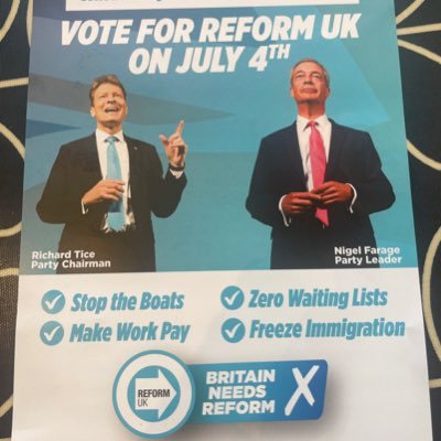 ReformUKWaveney's profile picture. All posts are personal opinion. Not ‘far right’, just right for the UK