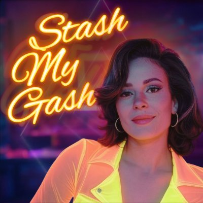 StashMyGash's profile picture. ✨ Bringing the spirit of the neon 80s to life, one post at a time. 🕶️ If you’re enjoying the vibe, show us some love! You're support would be totally rad! 🎶
