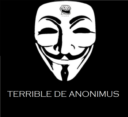 TerriblAnonimus's profile picture. Página de humor gráfico 100% Chilena
 mi cuate. 

Creada por: @paulagodoyr @Sicopata_a @MauroMura11
Si no le gusta... Somos culpa del gobierno anterior.