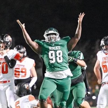 3 ⭐️DL| I’m Somewhere Working! 🏈🏅 Class of 26| DL-6’1 285lbs| GPA 3.78 | A-B Honor Roll| Academic AllState 24’|Back2Back State Champs|TrinityRocks|#98