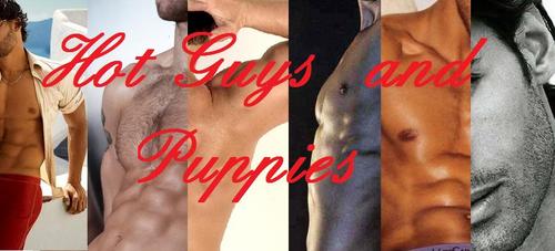 blog updated daily with pictures of hot guys and puppies!