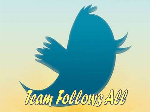 When it comes to tappin' the follow button, I'm sort of a manwhore...