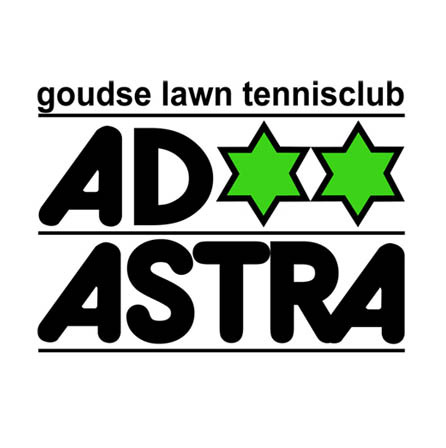 AdAstra_Tennis's profile picture. Goudse Lawn TennisClub Ad Astra. Tennisvereniging in Gouda met 7 gravelbanen, 1 minibaan en oefenmuur. Volop in beweging voor 4 - 100 jarigen.