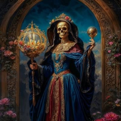 Soy la dueña del tiempo sin tiempo. Soy Luz y Oscuridad. Soy Arriba y Abajo. Soy Doncella, Madre y Sabia. Soy Pasado, Presente y Futuro. Estuve, Estoy y Estaré.