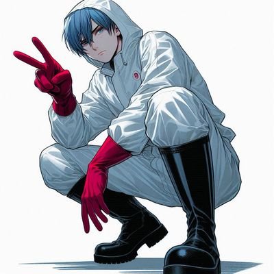 ブーツ長靴大好きなクマ