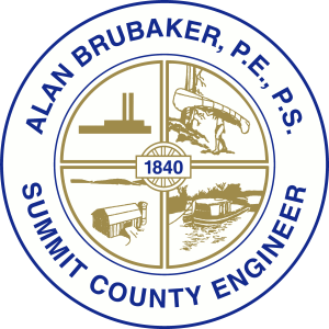 Summit County Engineer Alan Brubaker's updates on road closures, construction and more!