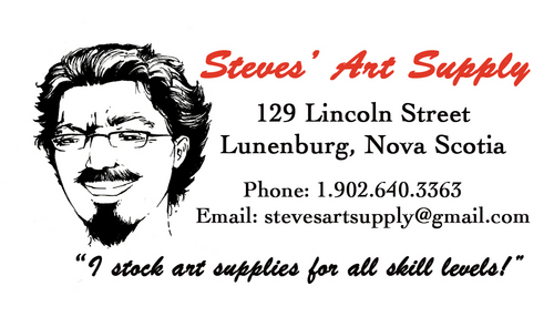 I am the Art Supply place for the South shore of Nova Scotia