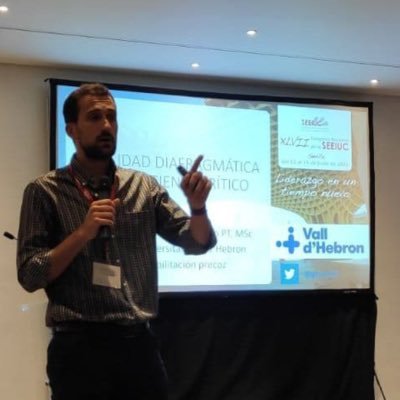 Algecireño viviendo en Barcelona.
Fisioterapeuta UCI Hospital Vall d'Hebron. MSc Cardiorrespiratorio. Profesor asociado @UABBarcelona y @BlanquernaFCS