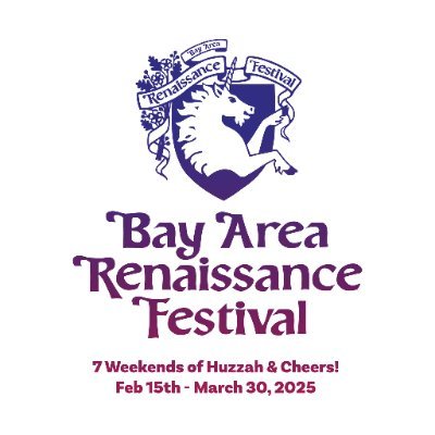 The Bay Area Renaissance Festival is celebrating our 47th Anniversary!
• 2025 Season: Weekends February 15 – March 30! Visit https://t.co/iBTAeBWUVf