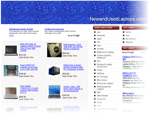 New and Used Laptops - largest inventory on the internet, accessories, mac, pc, speakers etc.