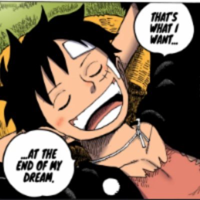 iv always had a dream for the one piece dub to be in the video games
and something iv learn from one piece is follow those dreams