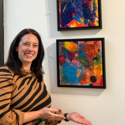 ✨+ Emotion + energy on canvas ✨Vibrant and expressive paintings🖼️❤️ 📍Calgary, AB