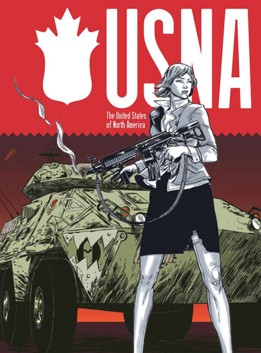 A graphic novel to be published in April 2012. A future time, a new country, an armed rebellion.