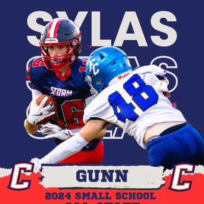 C/O 2026 - Football- Athlete/Safety - 6’2, 170 Hopkins County Central - 4.3 GPA - sylasgunn@gmail.com