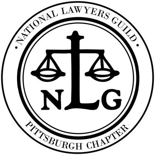 Law for the People, here in our Pittsburgh neighborhoods, brought to you by radical lawyers who got your back. #NLGPGH