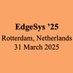 EdgeSys (@edge_sys) Twitter profile photo EdgeSys (@edge_sys) Twitter profile photo