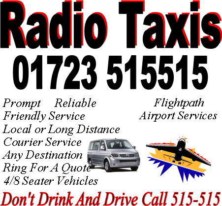 We are a Prompt, Reliable, Friendly Service serving local and Long Distance. Phone on 01723515515 and now on 01723333333
