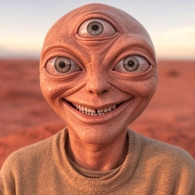 CraigP1430340's profile picture. 3 eyes to clearly see everything that is going on. 
FYI: Not an actual picture of me.