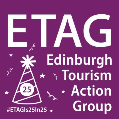 ETAG is the umbrella organisation for the #tourism sector in #Edinburgh. This year, we celebrate our 25th anniversary #ETAGIs25In25