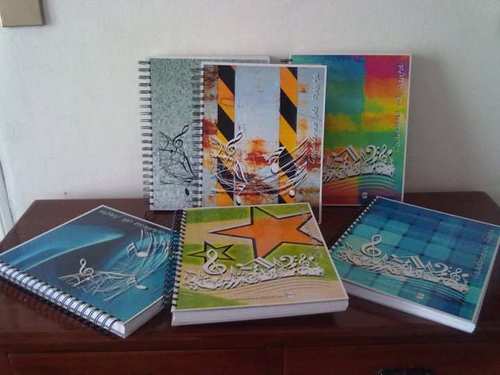 Cuadernos Zamor, cuaderno de pauta 65 hojas, prepicadas, tapa dura, anillo doble cero.!!!!!!