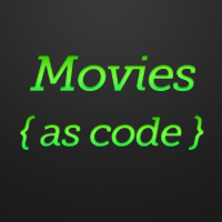 MoviesAsCode's profile picture. Movies as code is a geek's paradise, combining movie buffness and ninja coding skills. Official updates from the site. Created by @benhowdle