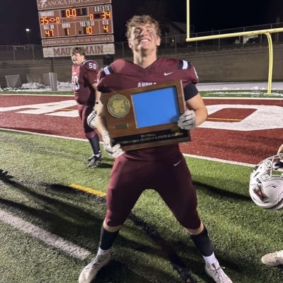 Anoka HS | 2026 | OL/DL | 🏈🏃♂️| 6’4 240 | 3.76 GPA | 763-321-9887 | andrewkriz06@gmail.com | https://t.co/wun2RpfLZ7