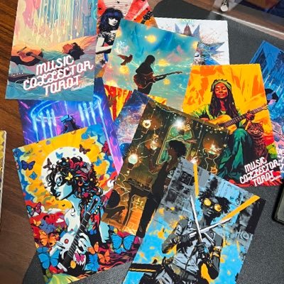 クリエイターサークルです! オリジナルのタロットカード Music Collector Tarot 【新装版】発売中!