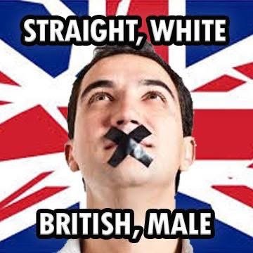 Straight White British Male, Started on Facebook but X is the platform for free speech