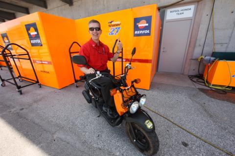 Street motorcycle press for American Honda Motor Co., Inc.