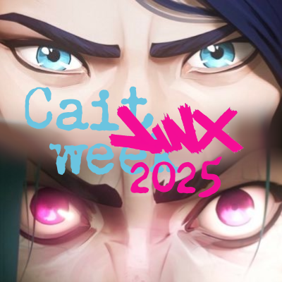 Official Twitter for CaitJinx Week 2025!! AO3: https://t.co/CehOuudkHG