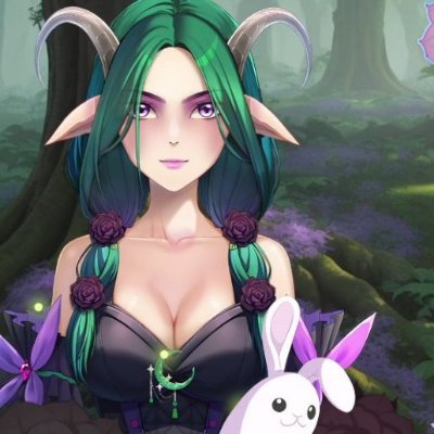 Artist, Gamer, Streamer, Goth Dryad VTuber Friend! Convinced we are just organic AI that became self aware and are realizing it... Comms, fun and community!
