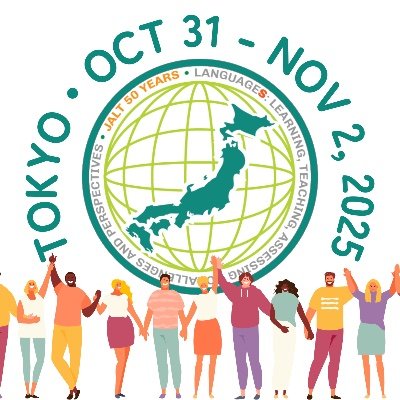 JALT2025 will be held October 31 - November 2, 2025 at the Yoyogi Olympic Youth Center in Tokyo, Japan.