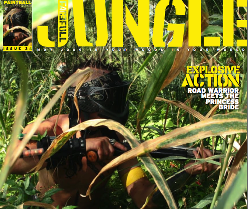 It's here. The only scenario paintball magazine in the world.
