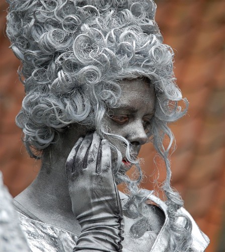 Open Drentse Kampioenschappen Stiefkiekn. (Levende standbeeld of living statue)