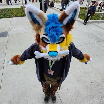 Silly gamer dog from the Cali coast. 28 YO. Fursuit by @MagicfurryW. Shy, looking to make fens :3. DMs open. No minors. No solicitations.