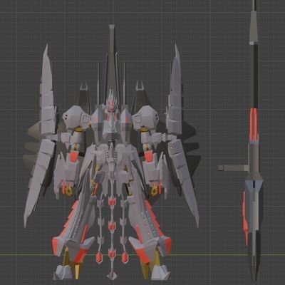blender始めて、1年経ってしまいました。2日でロボット1体上げる事を目標でやってます。
今年に入って、色付けを出来る様になりました。2025年度中に動かす事を目標にやっていきます。
朝と夜の2回は、ポストするようにしています。
精度より、オリジナル要素でやってます。
宜しくお願い致します。