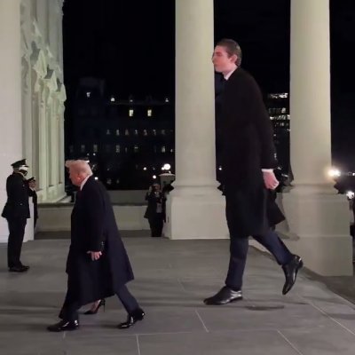 Barron Trump has officially entered $TALL legend territory at 6'9. Towering over his 6'3