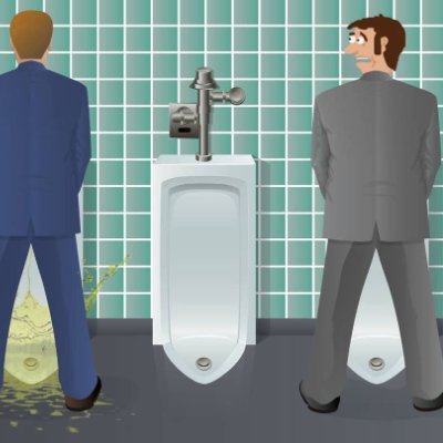 Welcome to public Restroom! Don't forget to wash
your hands. Toilet pics and vids don't count.
Urinals only. Thanks, and have fun!