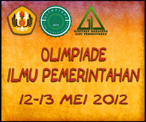 olimpiadeIP2012's profile picture. kegiatan yang diprakarsai oleh Departemen Pendidikan dan Penalaran HIMA Ilmu Pemerintahan Unpad yang diselenggarakan bagi Pelajar SMA se-Jawa Barat