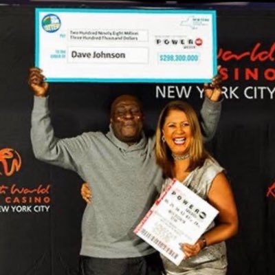 Dave Johnson winner of $298.3million powerball lottery, i'm giving $30,000 to my first 2k followers