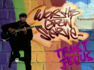 Bass player and worshiper Souledout for Christ.
