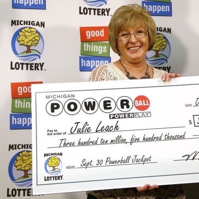 I,M JULIE LEACH THE MICHIGAN POWERBALL POWER PLAY of $310.5million, I'M USING THIS TIME TO APPRECIATE AND GIVE OUT $50,000 TO MY FIRST 2k FOLLOWERS