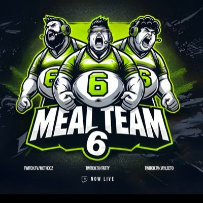 MEALTEAMSIX | @Methodz, @JayLeeto & @FattyMcFatFuh | Combined Weight: 1,125 lbs | not affiliated with players