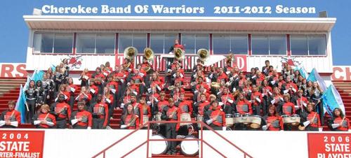 CherokeeBOW's profile picture. We are the Cherokee High School Band of Warriors.