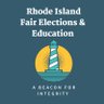 RIFairElections's profile picture. We will  focus on transparency to Rhode Island’s elections and to bring back trust in our electoral processes.
