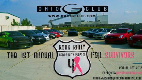 A Road Rally with a Purpose. Beyond being a great time, this is a great cause. A Road Rally to raise money for the Young Survival Coalition!