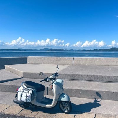 船舶免許2種所持⚓︎ 中型二輪免許取得。ビーノ / CBF190tr キャンプ🏕 🛵〰️島.瀬戸内海が好き。
