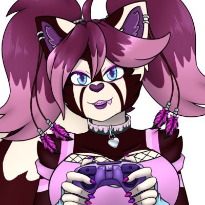 Past3lPawz's profile picture. Heyas! im Fate! your candy panda waifu! im a furry vtuber who just reached affiliate! I love playing games with my friends and drawing!
37 y 💞 @SadashiVtuber💞